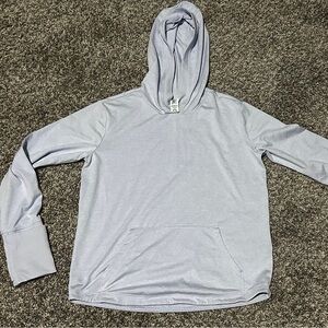 Athleta Girls Uptempo Purple Pullover Hoodie